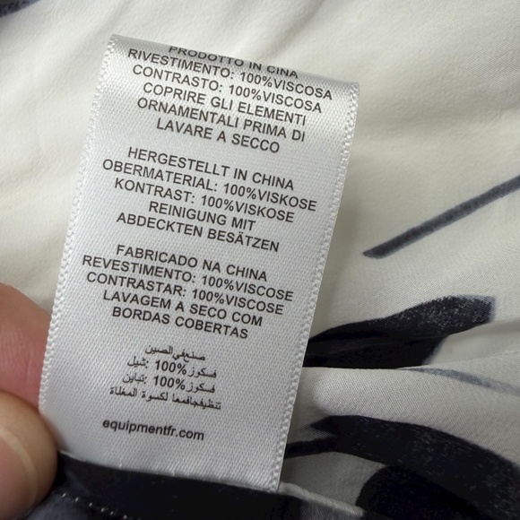 EQUIPMENT Neema Floral Midi Wrap Dress Long Sleeve - Picture 12 of 15